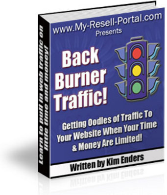 Product picture Back Burner Traffic - Getting Oodles of Traffic to Your Webs