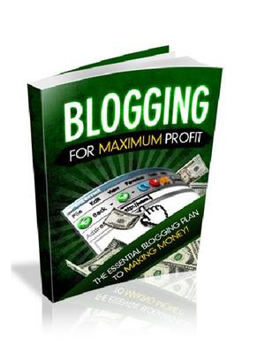 Product picture Blogging for Maximum Profit 