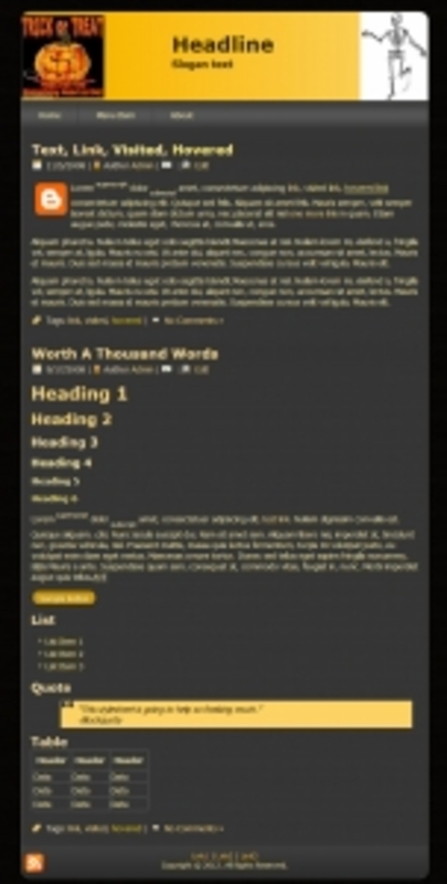 Product picture Halloween Templates V1 - PLR