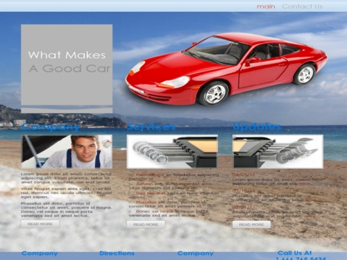 Product picture Cars Website Templates - PLR